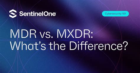 mdr vs mxdr|what is mxdr.